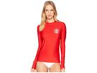Billabong Core Loose Fit Long Sleeve (red Pepper) Women's Swimwear