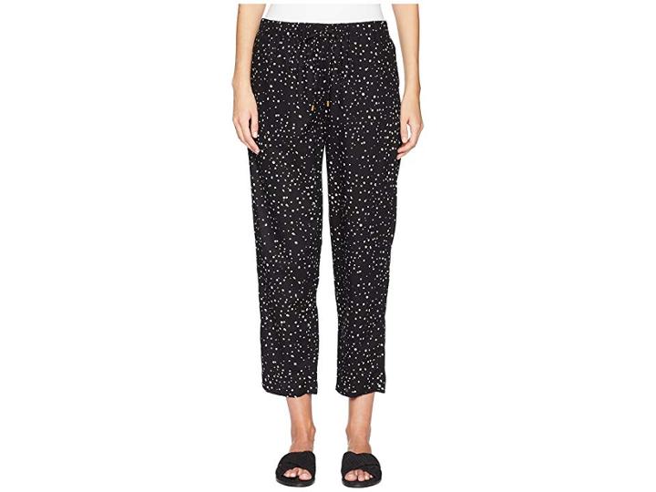 Eileen Fisher Slouchy Ankle Pants (black) Women's Casual Pants