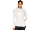 Nike Sportswear Gym Vintage Hbr Hoodie (birch Heather/sail) Women's Sweatshirt