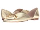 Louise Et Cie Cly (lumiere Gold Berlin Metallic/metallic Eco Sheep) Women's Flat Shoes