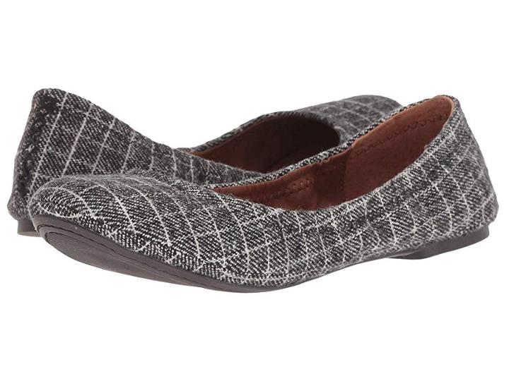Lucky Brand Emmie (gray Vanilla) Women's Flat Shoes
