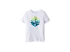 Hurley Kids Watercolor Premium Tee (big Kids) (white) Boy's T Shirt