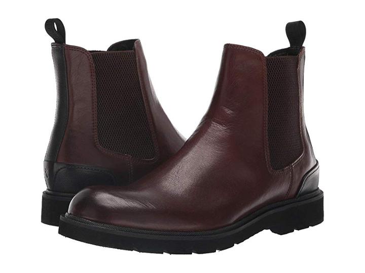 Frye Terra Chelsea (dark Brown Smooth Full Grain) Men's  Boots