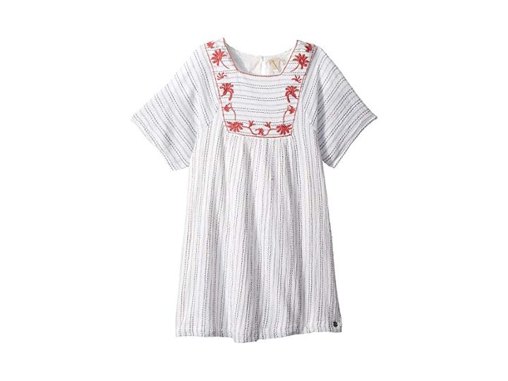 Roxy Kids Give Hugs Dress (big Kids) (marshmallow) Girl's Dress