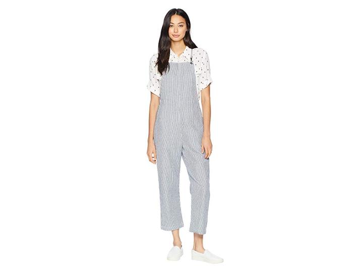 Rvca Otto Overalls (railroad) Women's Overalls One Piece
