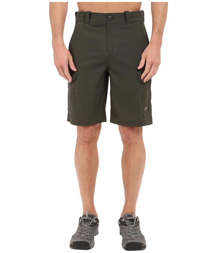 Under Armour Ua Fish Hunter Cargo Short (combat Green) Men's Shorts