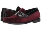 G.h. Bass & Co. Larson Weejuns (burgundy Velvet) Men's Shoes