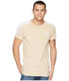 Puma Archive T7 Stripe Tee (pebble) Men's T Shirt