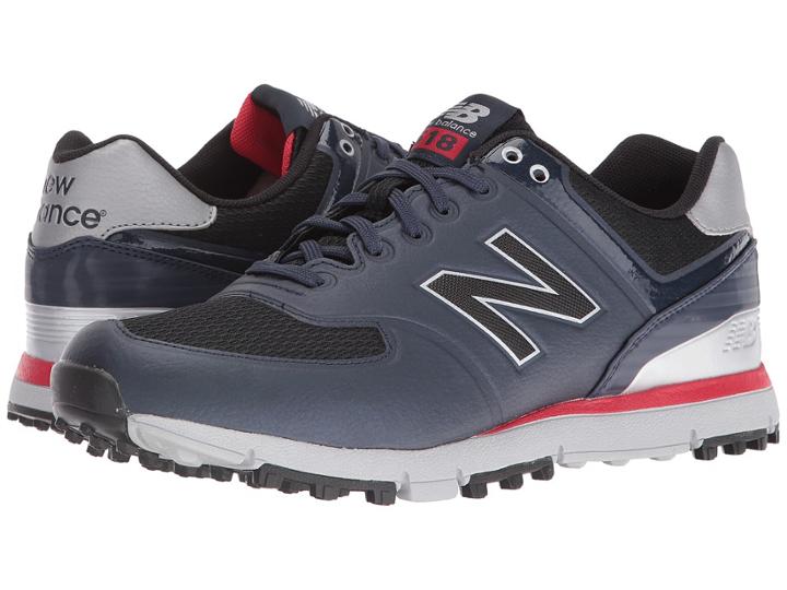 New Balance Golf Nbg518 (navy/red) Men's Golf Shoes