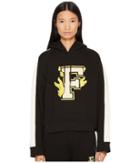 Puma Puma X Fenty By Rihanna Hooded Panel Sweatshirt (black) Women's Sweatshirt