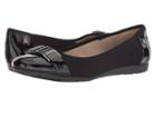 Anne Klein Abandoned (black Multi Fabric) Women's Flat Shoes