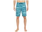 Under Armour Ua Reblek Printed Boardshorts (tropical Tide Desert Sky Tourmaline Teal) Men's Swimwear