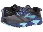 Brooks Cascadia 12 Gtx(r) (black/ebony/clematis Blue) Women's Running Shoes