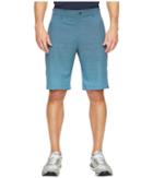 Adidas Golf Ultimate 365 Gradients Stripe Shorts (joy Blue) Men's Shorts