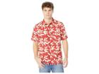 Quiksilver Waterman Odysea Short Sleeve Shirt (cardinal) Men's Clothing