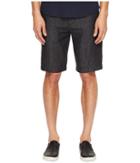 Vince Relaxed Linen Shorts (charcoal) Men's Shorts