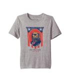 Lucky Brand Kids Short Sleeve Graphic Tee (big Kids) (grey Heather) Boy's T Shirt