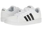 Adidas Kids Baseline (little Kid/big Kid) (white/black/white) Kids Shoes