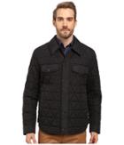 Marc New York By Andrew Marc Medford Poly Fill Shirt Jacket (black) Men's Jacket