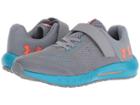 Under Armour Kids Ua Bps Pursuit Ac (little Kid) (steel/deceit/magma Orange) Boys Shoes