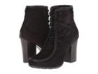Frye Parker Moc Short (black Hair Calf/tumbled Full Grain) Cowboy Boots