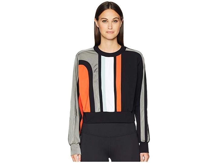 No Ka'oi Nohona Nau Long Sleeve Top (multicolor/black/silver/white/light Blue/orange) Women's Clothing