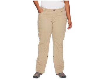 Kuhl Plus Size Splash Roll-up Pants (desert Khaki) Women's Casual Pants