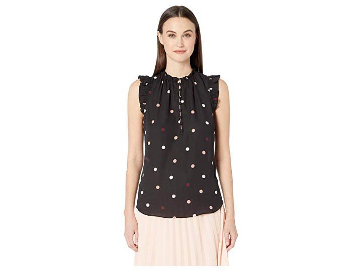 Kate Spade New York Glitzy Ritzy Bakery Dot Shell (black) Women's Clothing