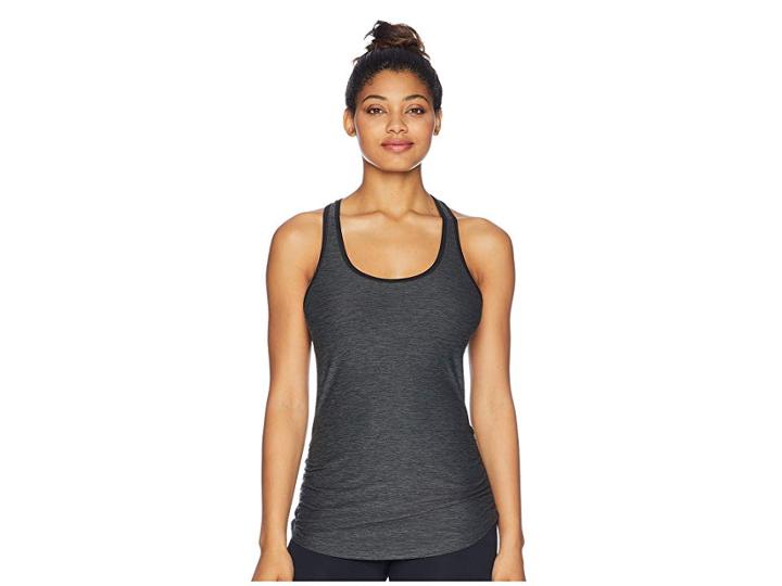 New Balance Perfect Tank Top (heather Charcoal) Women's Sleeveless