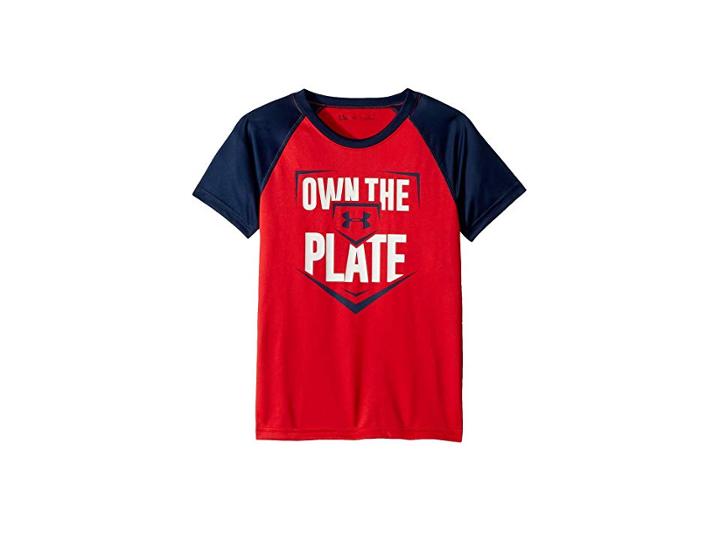 Under Armour Kids Own The Plate Raglan (little Kids/big Kids) (red) Boy's Clothing