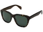 Rag & Bone Rnb5001/s (matte Havana/green) Fashion Sunglasses