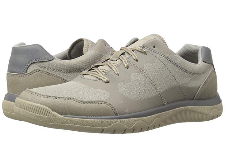 Clarks Votta Edge (sand Synthetic/taupe) Men's Lace Up Casual Shoes