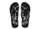 Lauren Ralph Lauren Elissa Ii (black/white Pvc) Women's Sandals