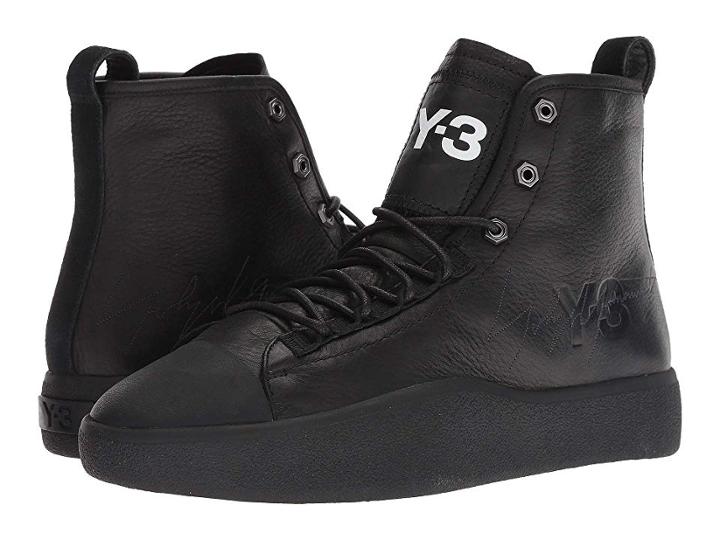 Adidas Y-3 By Yohji Yamamoto Y-3 Bashyo Ii (black Y-3/black Y-3/black Y-3) Athletic Shoes