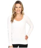 Lole Orchid Top (white) Women's Long Sleeve Pullover