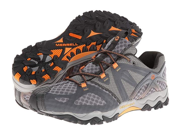 Merrell Grassbow Air (dark Grey/orange) Men's Shoes