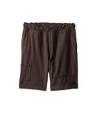 Chaser Kids Extra Soft Shorts W/ Strappings (toddler/little Kids) (vintage Black) Boy's Shorts