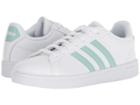 Adidas Cloudfoam Advantage (white/ash Green/light Granite) Women's Shoes