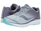 Saucony Breakthru 4 (fog/grey/blue) Women's Running Shoes