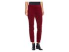 Nic+zoe Stretch Velvet Pants (amaranth) Women's Casual Pants