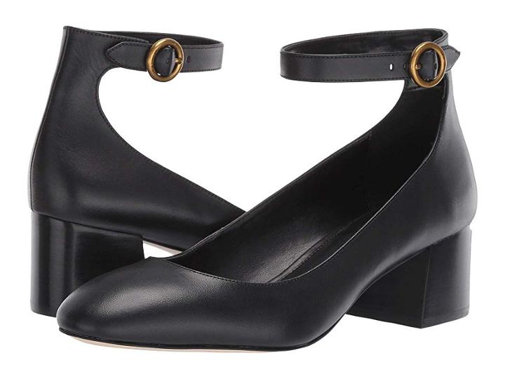 Michael Michael Kors Estelle Ankle Strap (black) Women's Shoes