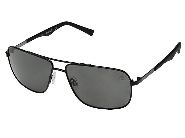 Timberland Tb9107 Polarized (matte Black/smoke Polarized) Fashion Sunglasses