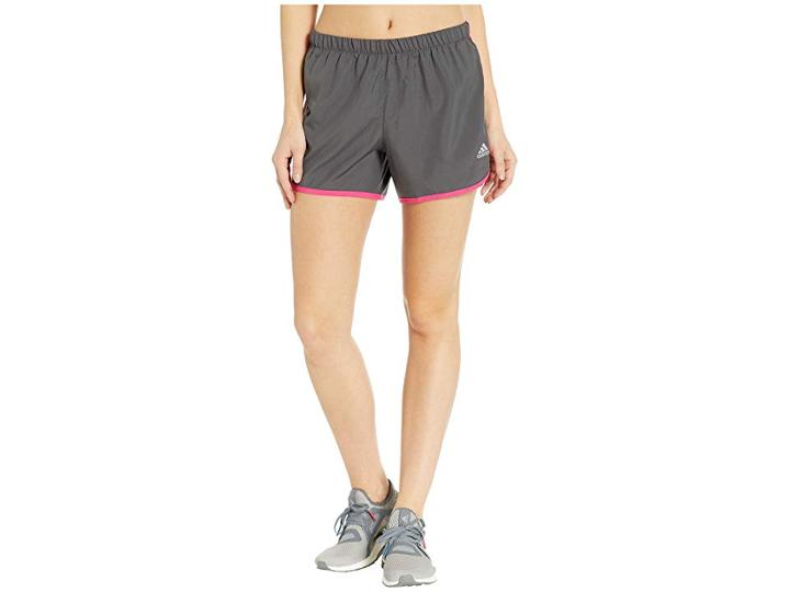 Adidas M20 4 Shorts (grey 6/real Magenta) Women's Shorts