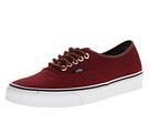 Vans - Authentic ((washed C&l) Rumba Red)