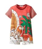 Dolce & Gabbana Kids Cactus One-piece (infant) (red Print) Boy's Jumpsuit & Rompers One Piece