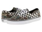 Vans Era ((van Doren) Camo/white Checker) Skate Shoes