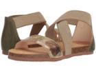 Think! 82593 (olive/kombi) Women's Sandals