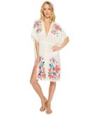 Echo Design Wildflower Open Front Tunic (white) Women's Clothing