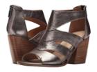Isola Rona (anthracite Cow Metallic) Women's Toe Open Shoes