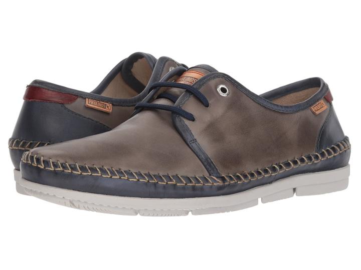 Pikolinos Alet M4k-4216c1 (dark Grey) Men's Lace Up Casual Shoes